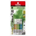 VESSEL GS5P ASSORTED HEX "GOSAI" BIT 5-PC SET